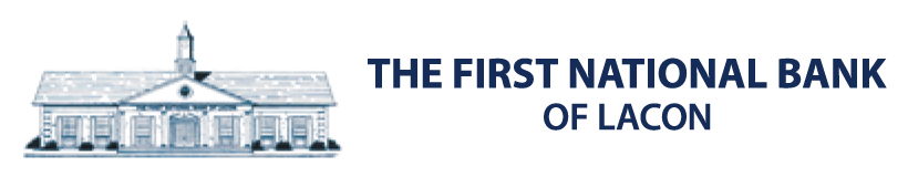 First National Bank of Lacon logo